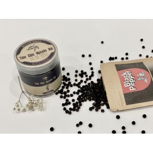 Tiêu Chín Nguyên Hạt Huỳnh Khoa, Hủ 180gr. Đặc Sản Phú Quốc