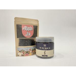 Tiêu Chín Nguyên Hạt Huỳnh Khoa, Hủ 180gr. Đặc Sản Phú Quốc