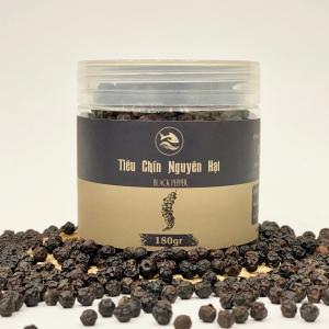 Tiêu Chín Nguyên Hạt Huỳnh Khoa, Hủ 180gr. Đặc Sản Phú Quốc