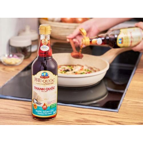 Nước Mắm Chỉ Dẫn Địa Lý Phú Quốc - Thanh Quốc 40N 520ml x 6 chai