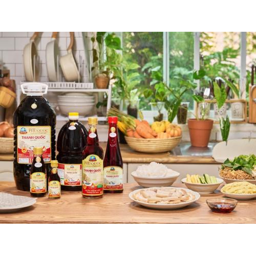 Nước Mắm Chỉ Dẫn Địa Lý Phú Quốc - Thanh Quốc 40N 520ml x 6 chai