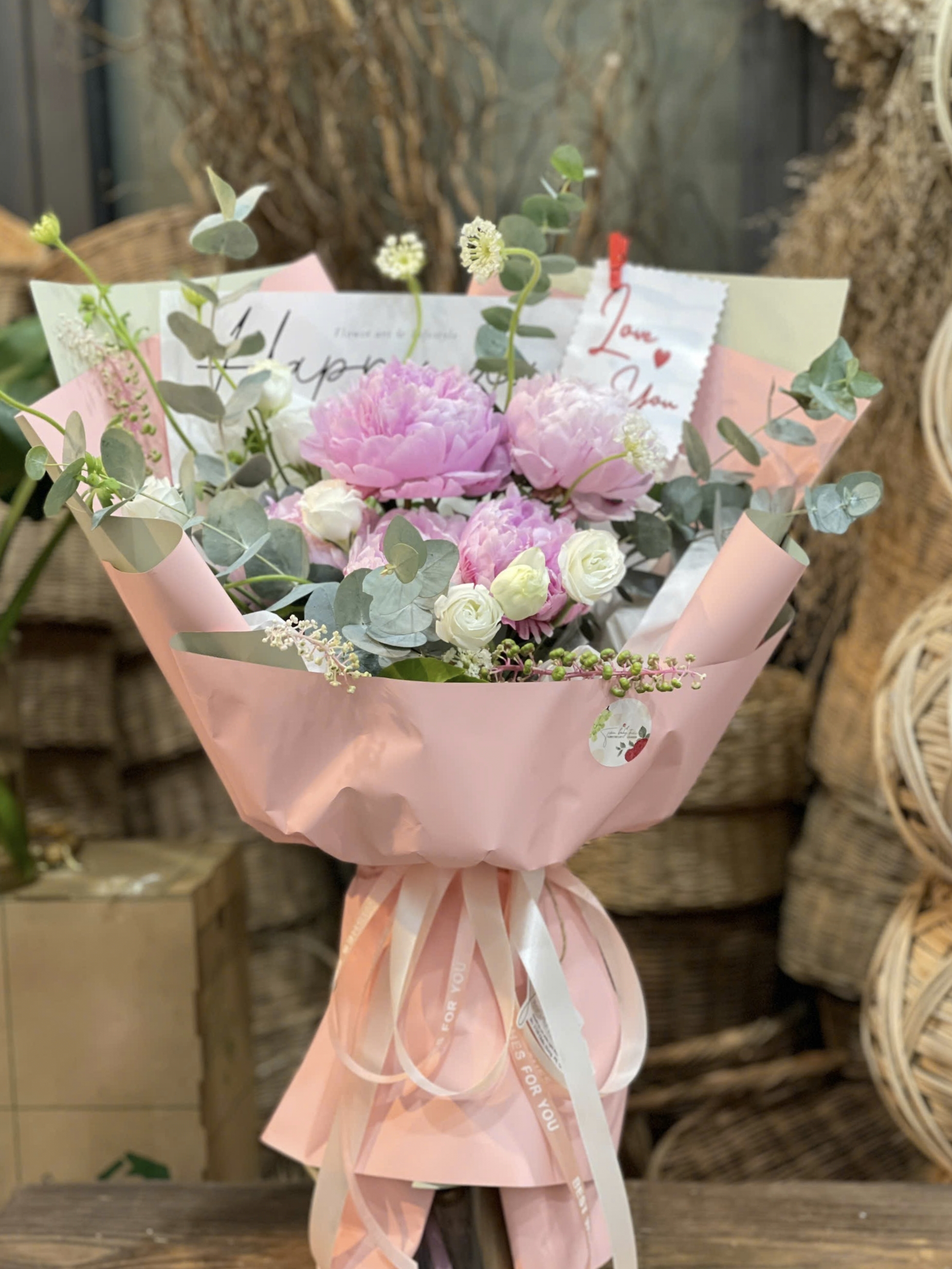 Peony Hồng Sarah